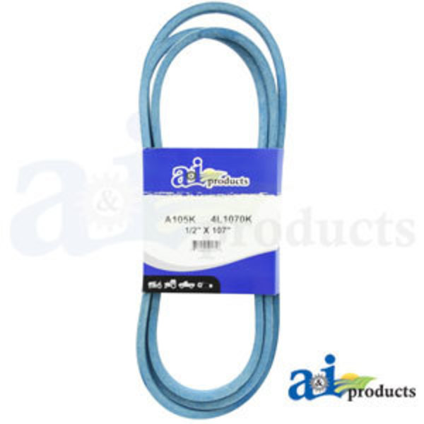 A & I Products Aramid Blue V-Belt (1/2" X 107" ) 16" x0.7" x5" A-A105K